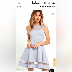Lulus Grey Dress